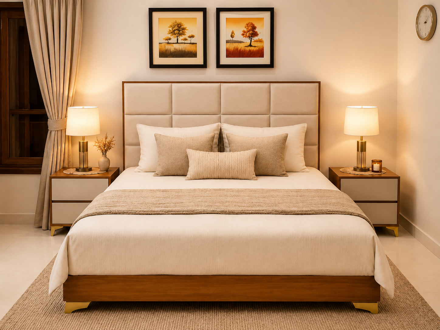 Padded Bed
